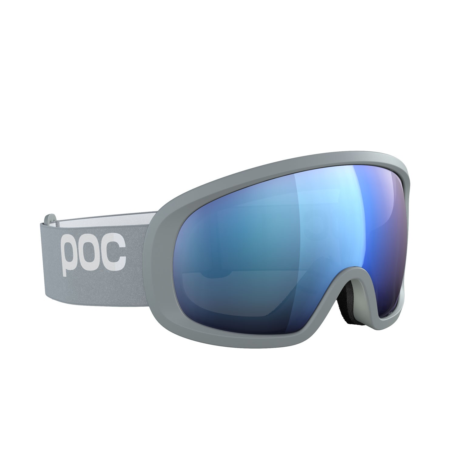 Ski and snowboard goggles Poc Fovea Mid 40842 9638 color granite grey/partly sunny blue 