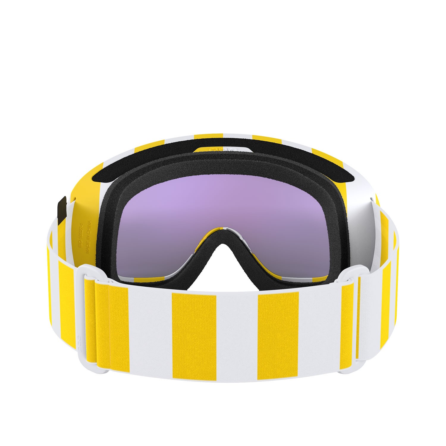 Ski and snowboard goggles Poc Fovea Mid 40842 9643 color jaune/blanc/partly sunny blue 