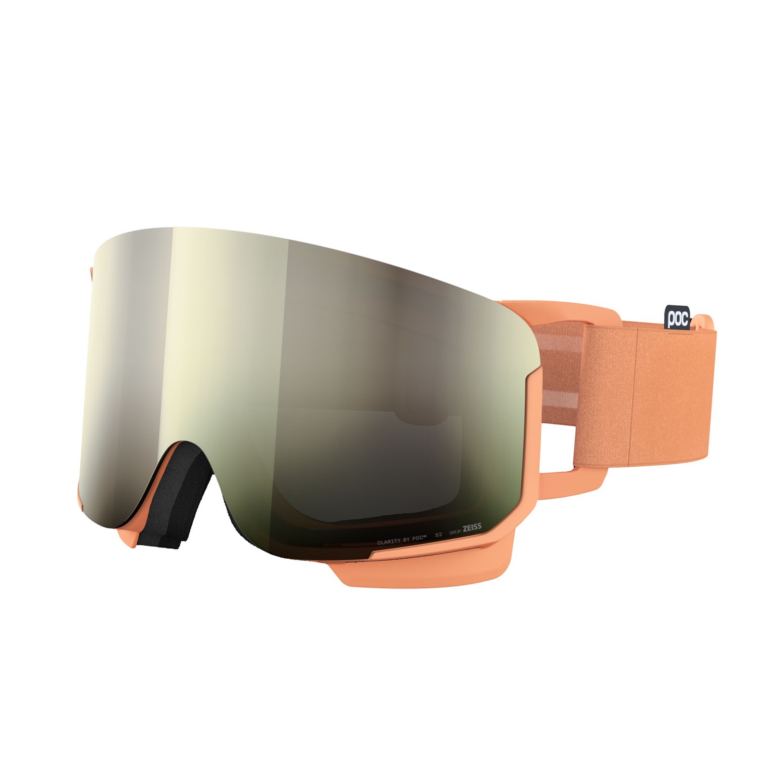 Ski and snowboard goggles Poc Nexal 40850 9639 color apricot sunstone/partly sunny ivory 