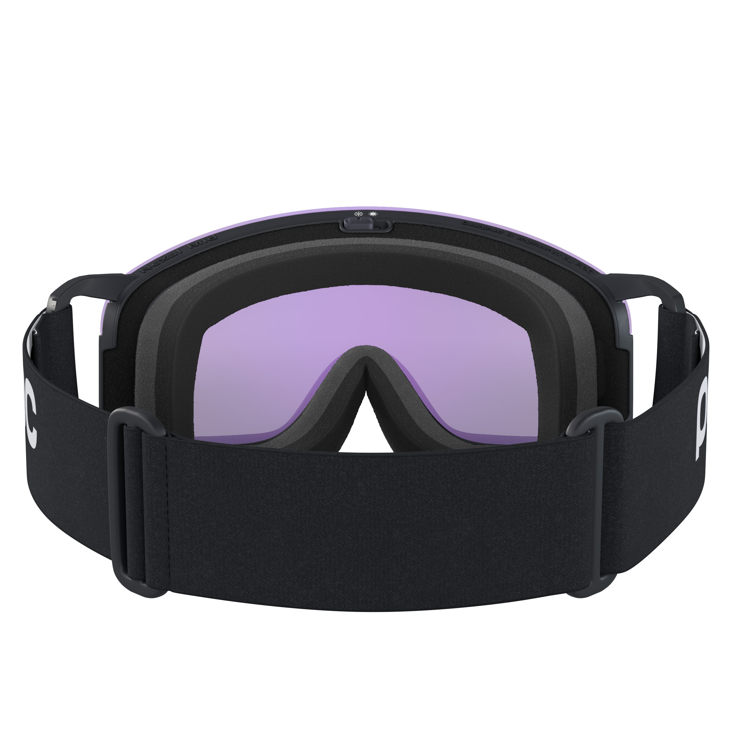 Ski and snowboard goggles Poc Nexal Mid 40852 8702 color uranium black/partly sunny blue 