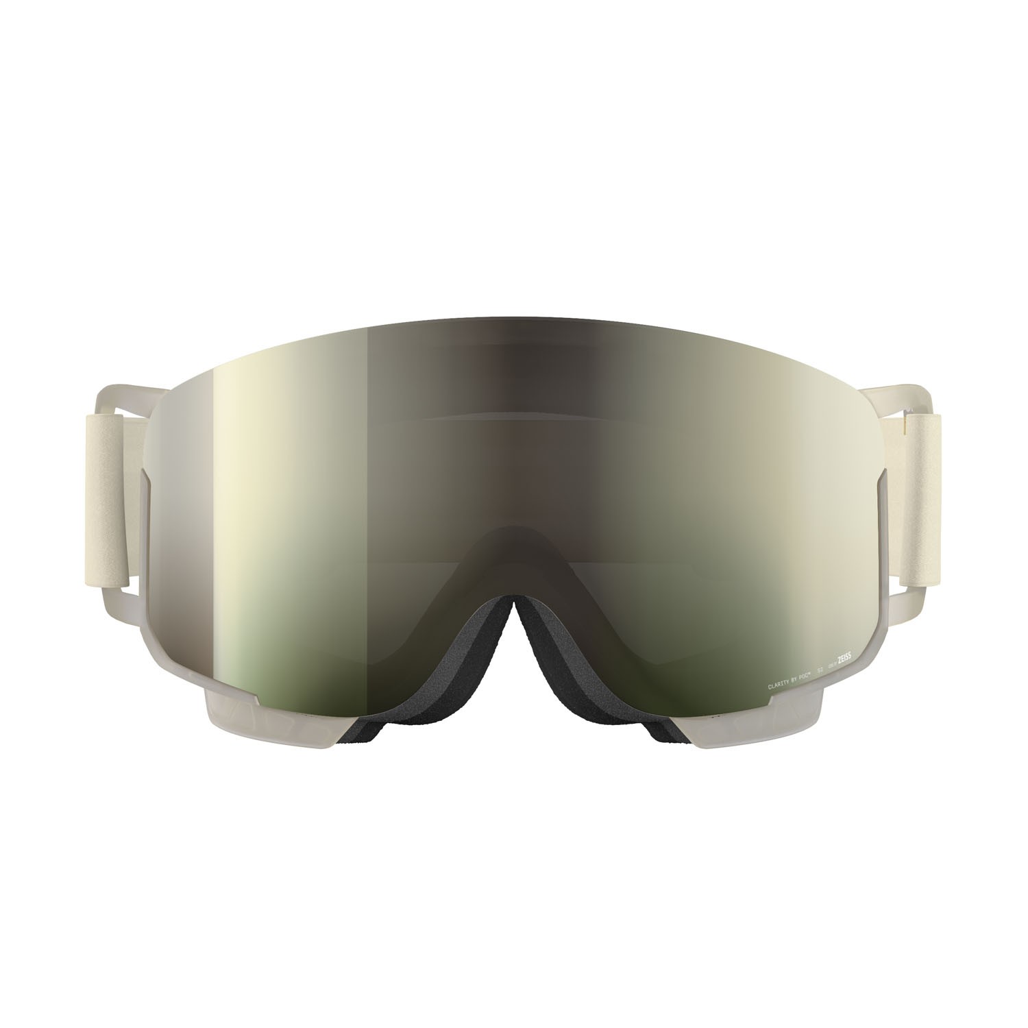 Skibrillen und Snowboard masken Poc Nexal Mid 40852 9606 farbe raw white gläser partly sunny ivory