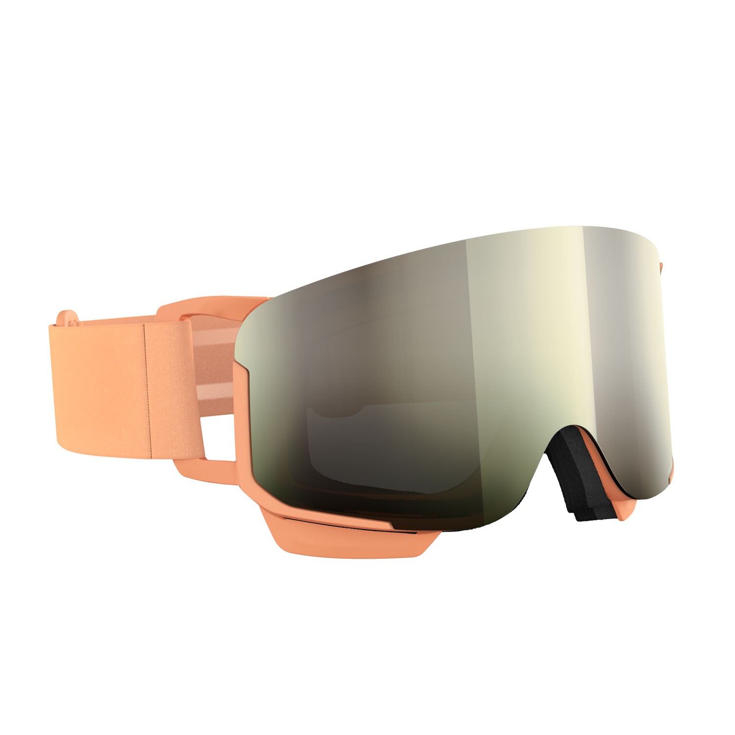 Ski and snowboard goggles Poc Nexal Mid 40852 9639 color apricot sunstone/partly sunny ivory 