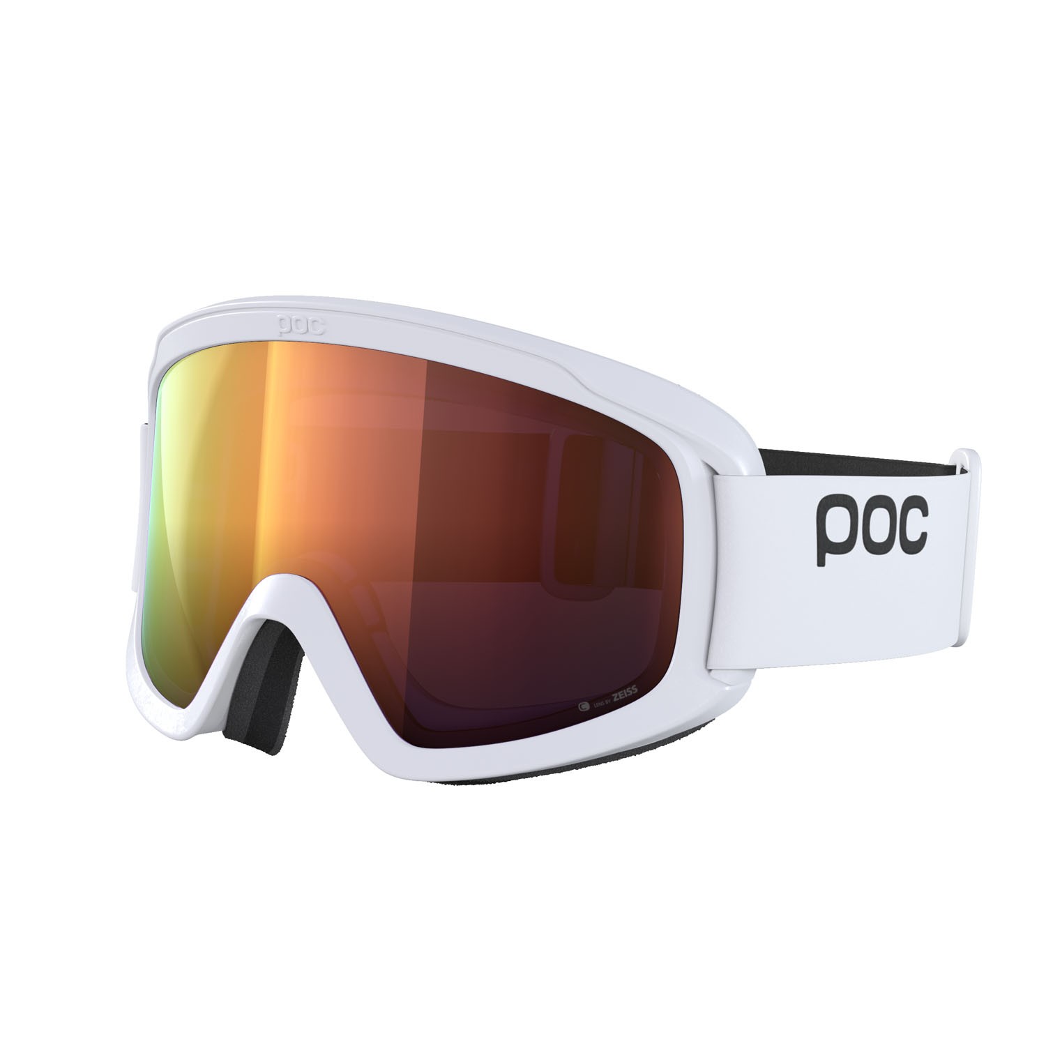 Ski and snowboard goggles Poc Opsin 40860 8703 color hydrogen white lenses partly sunny orange