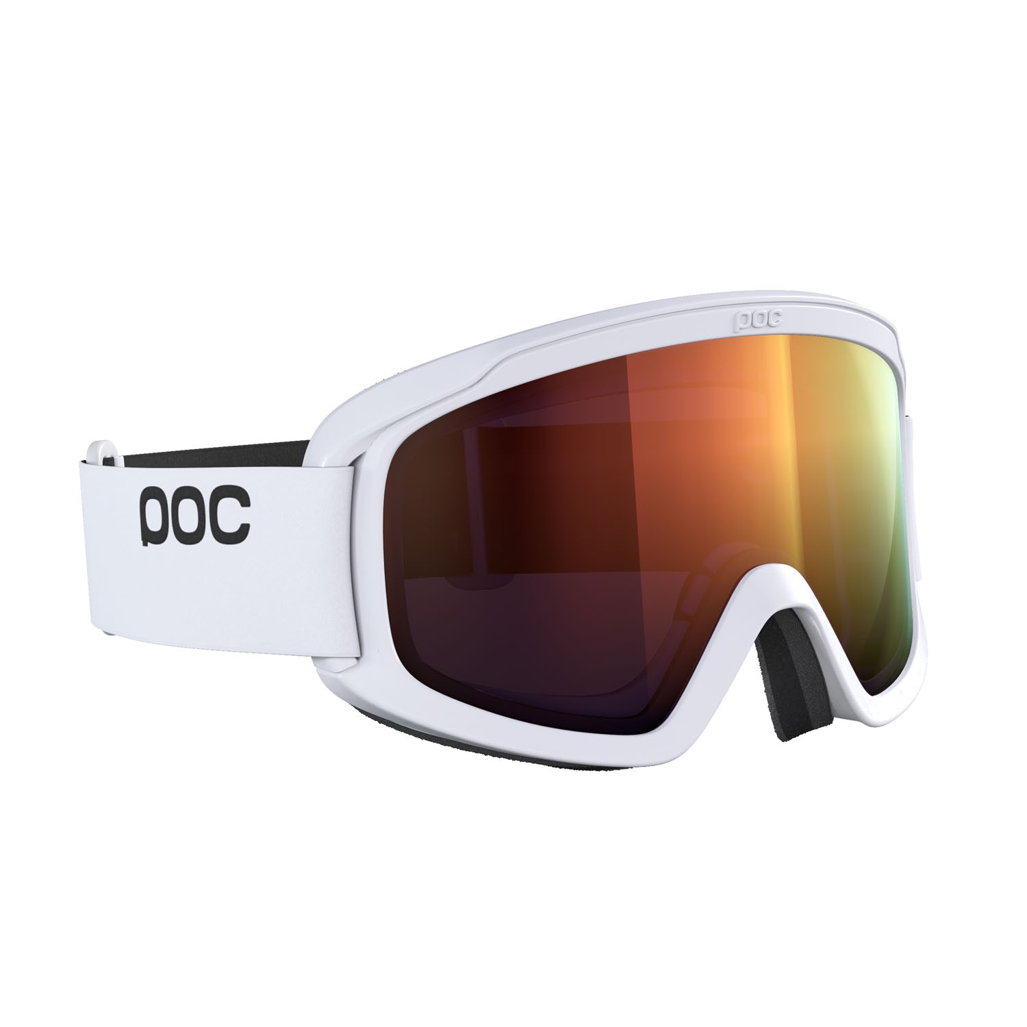 Ski and snowboard goggles Poc Opsin 40860 8703 color hydrogen white lenses partly sunny orange