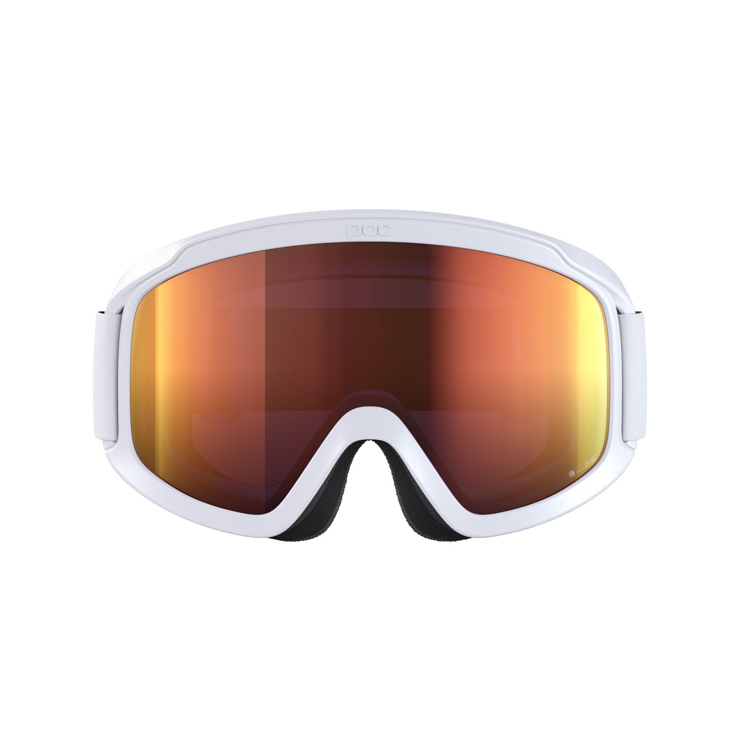 Ski and snowboard goggles Poc Opsin 40860 8703 color hydrogen white lenses partly sunny orange