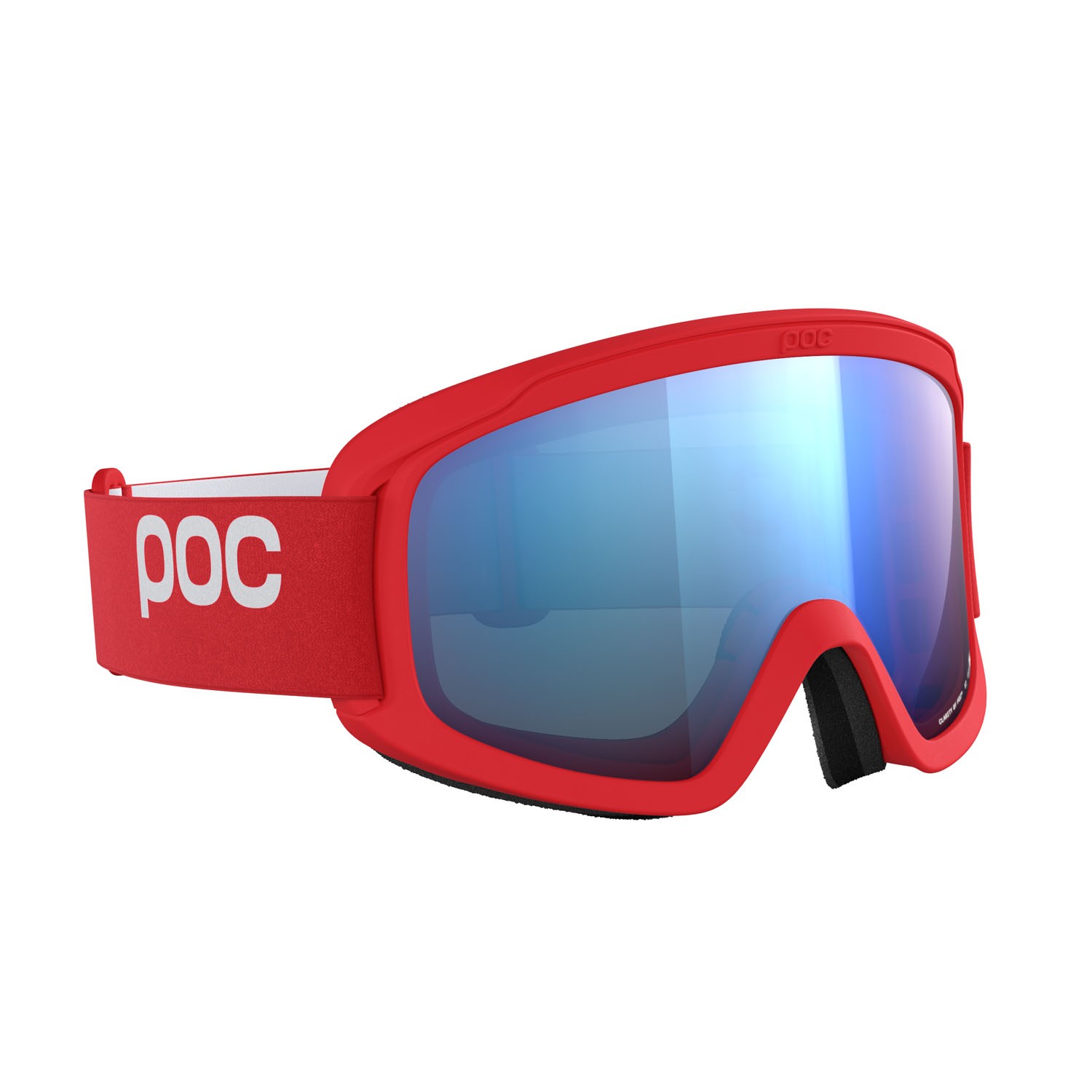 Ski and snowboard goggles Poc Opsin 40860 8707 color prismane red lenses partly sunny blue