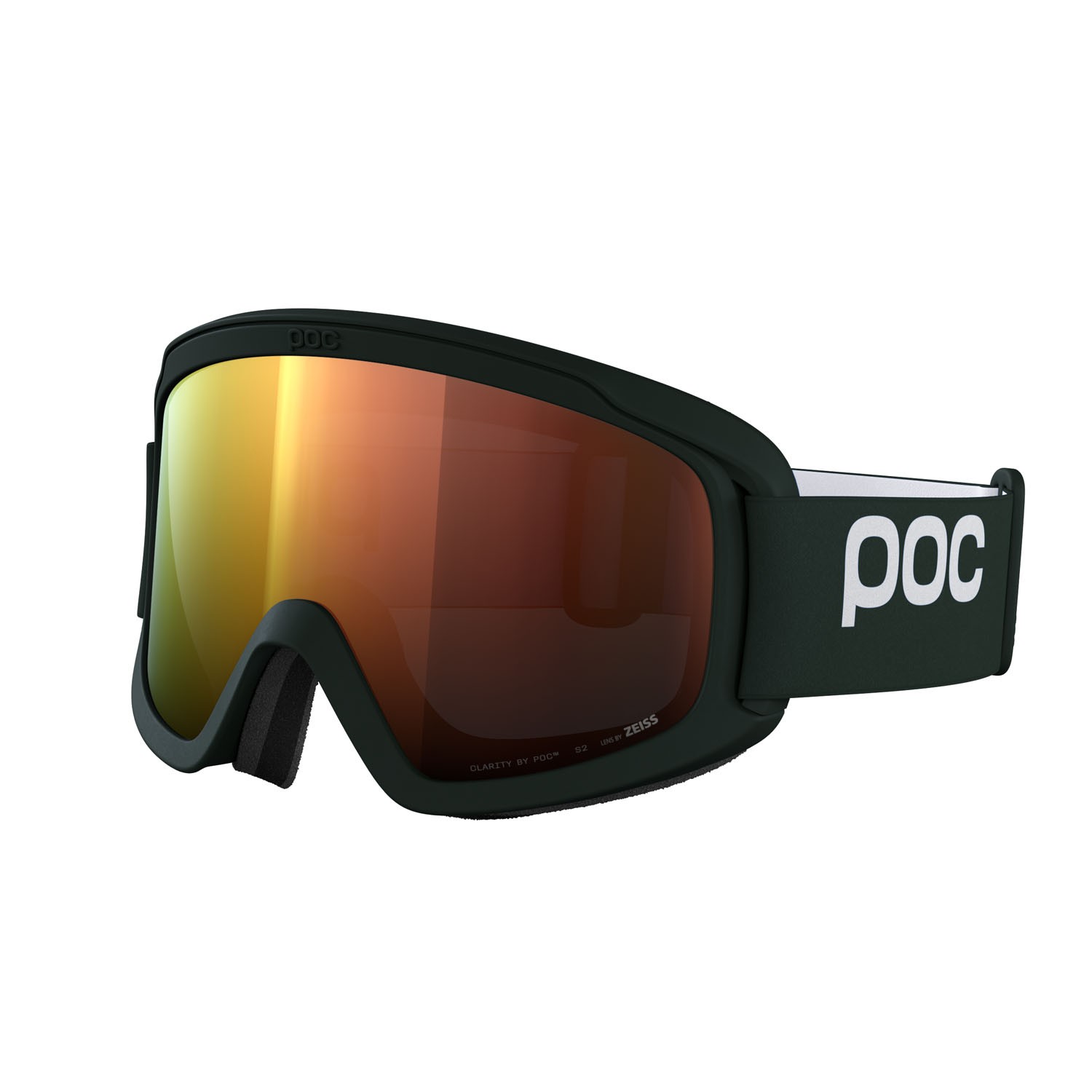 Ski and snowboard goggles Poc Opsin 40860 9616 color pargasite green/partly sunny orange 