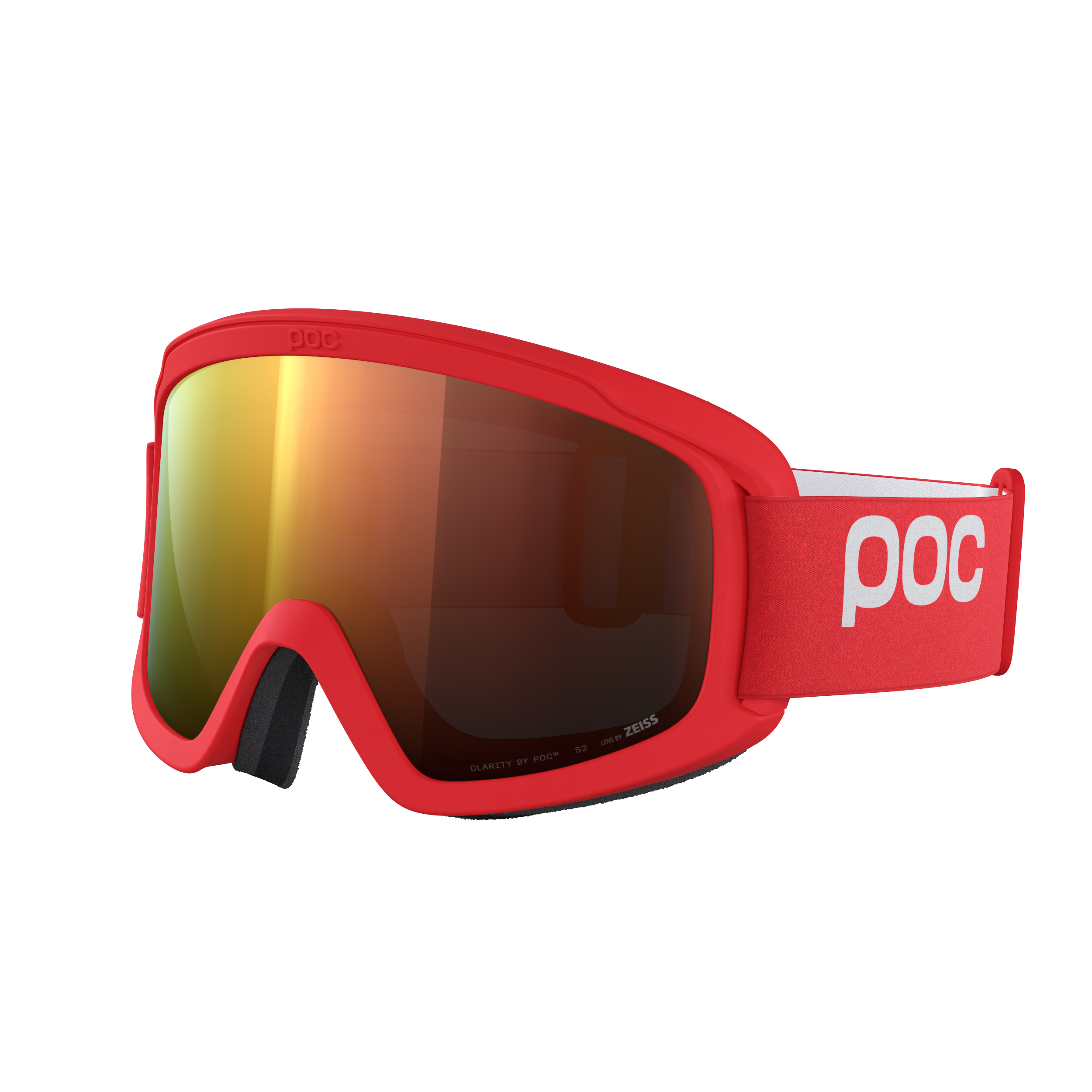 Ski and snowboard goggles Poc Opsin 40860 9620 color prismane red/partly sunny orange 