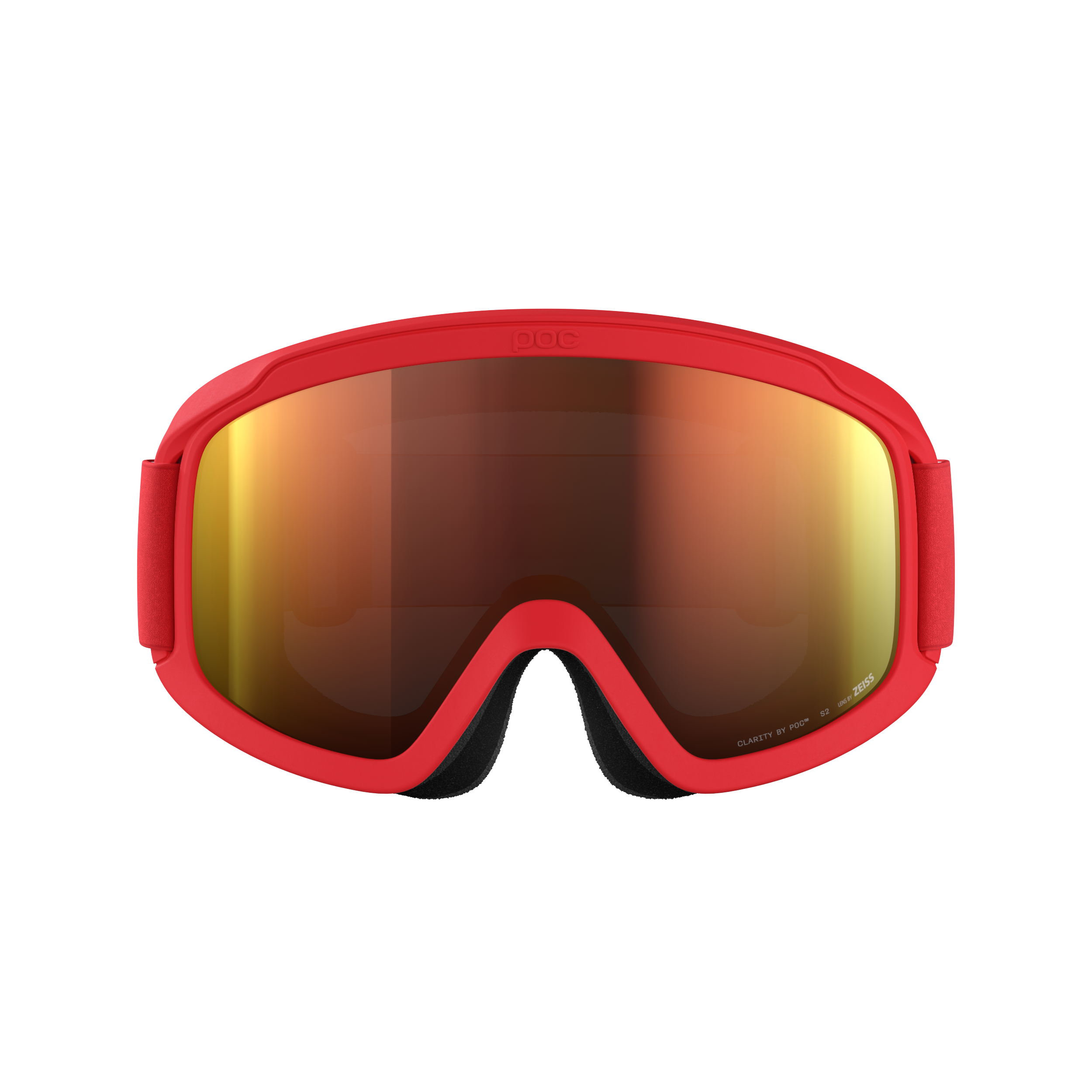 Ski and snowboard goggles Poc Opsin 40860 9620 color prismane red/partly sunny orange 