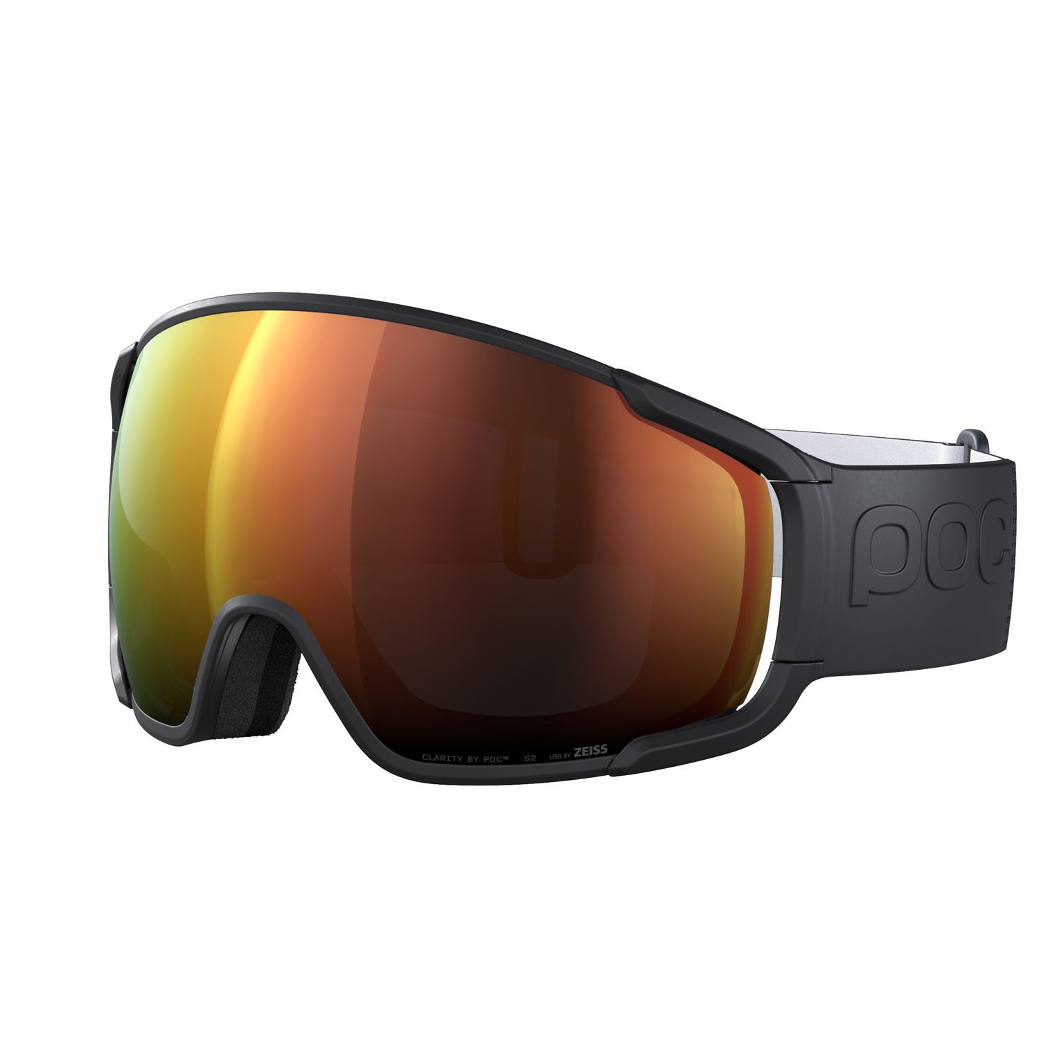 Ski and snowboard goggles Poc Zonula 40890 8701 color uranium black lenses partly sunny orange