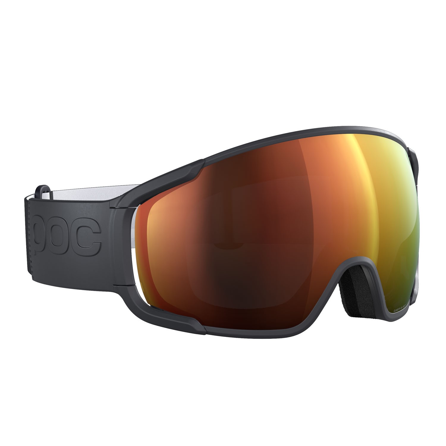 Ski and snowboard goggles Poc Zonula 40890 8701 color uranium black lenses partly sunny orange