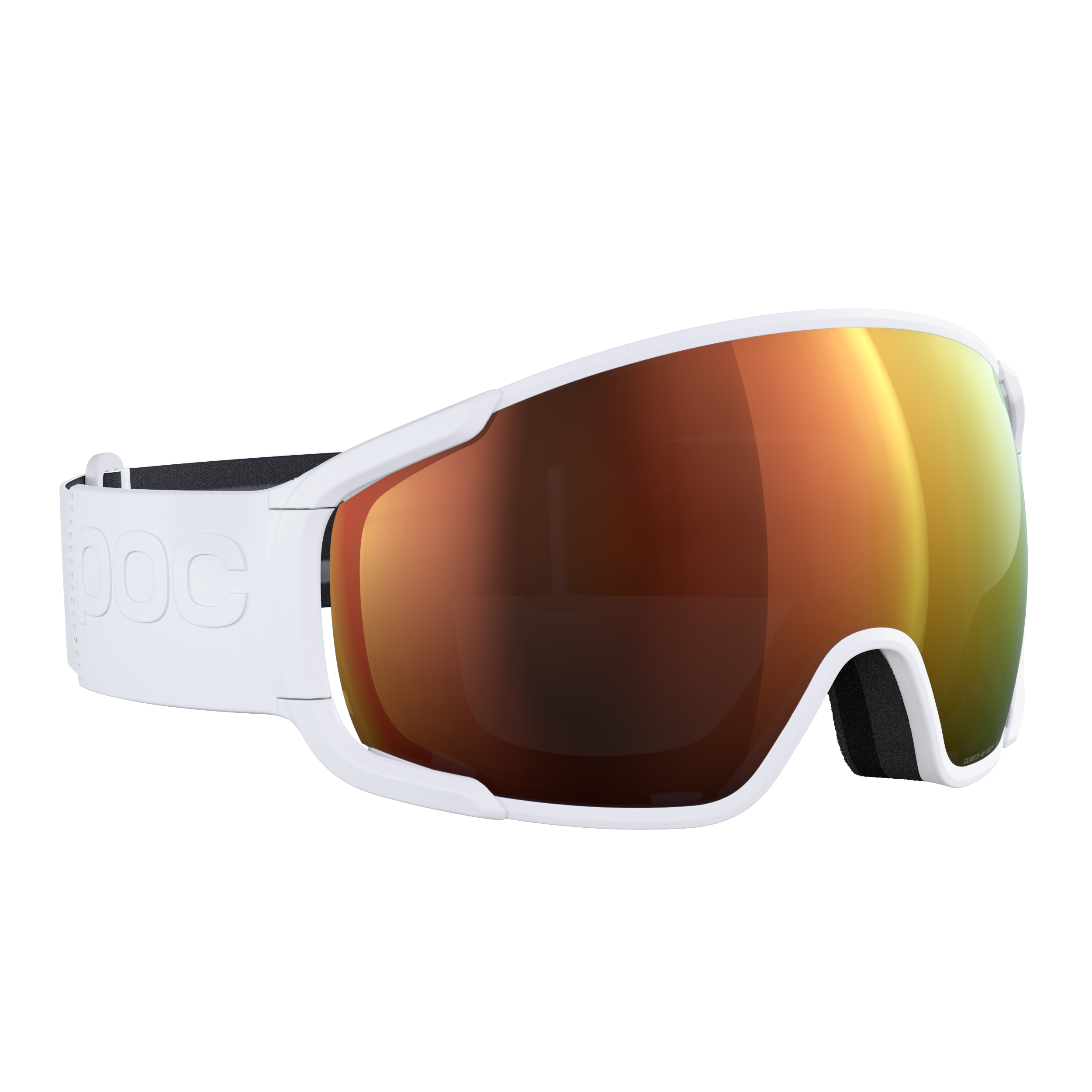 Ski and snowboard goggles Poc Zonula 40890 8703 color hydrogen white/partly sunny orange 