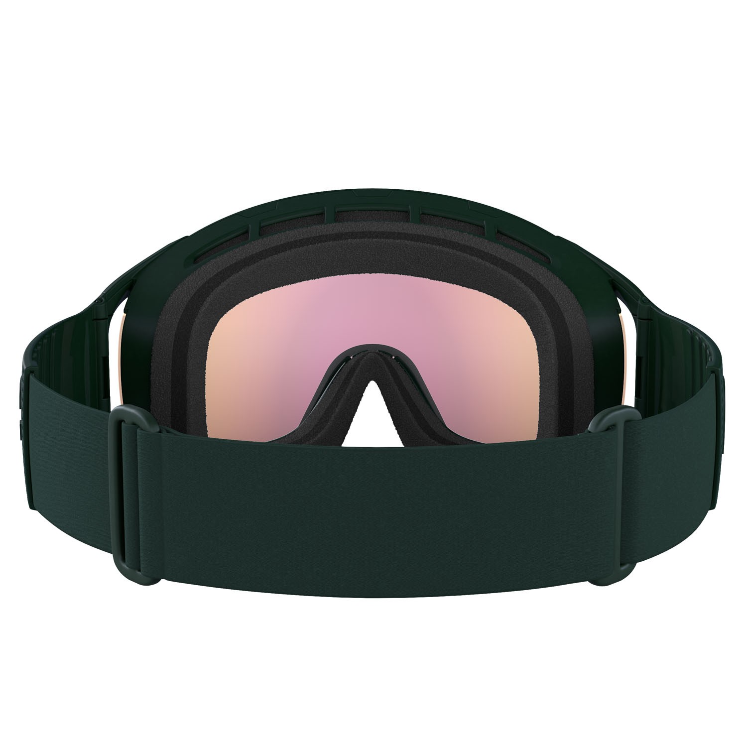 Ski and snowboard goggles Poc Zonula 40890 9616 color pargasite green lenses partly sunny orange