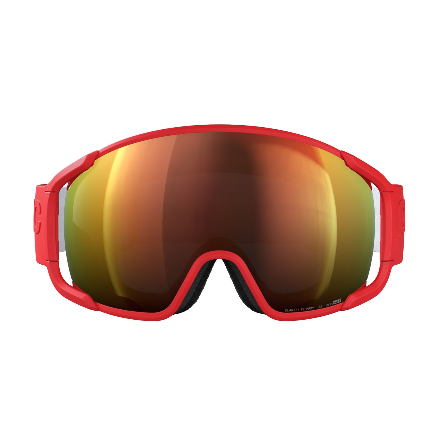 Ski and snowboard goggles Poc Zonula 40890 9620 color prismane red/partly sunny orange 