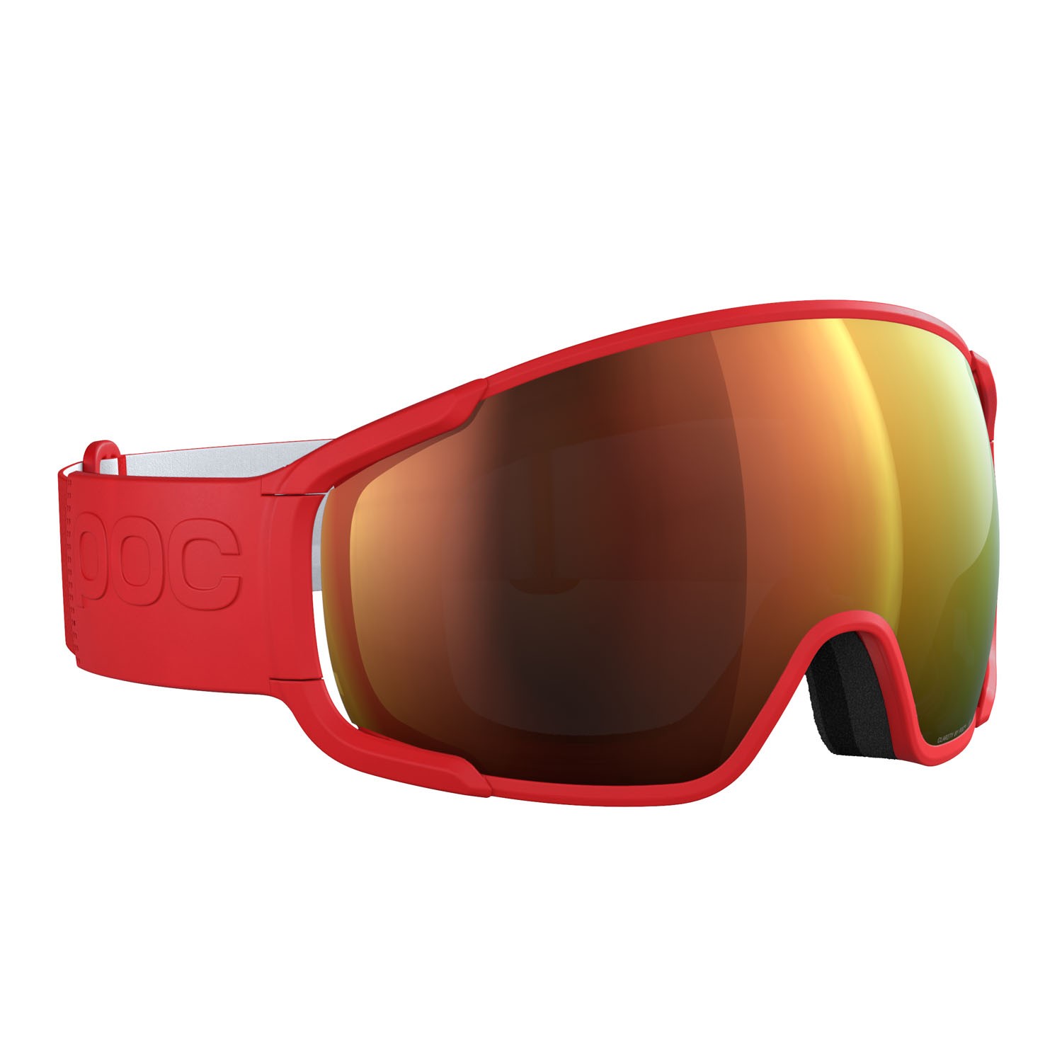 Ski and snowboard goggles Poc Zonula 40890 9620 color prismane red/partly sunny orange 