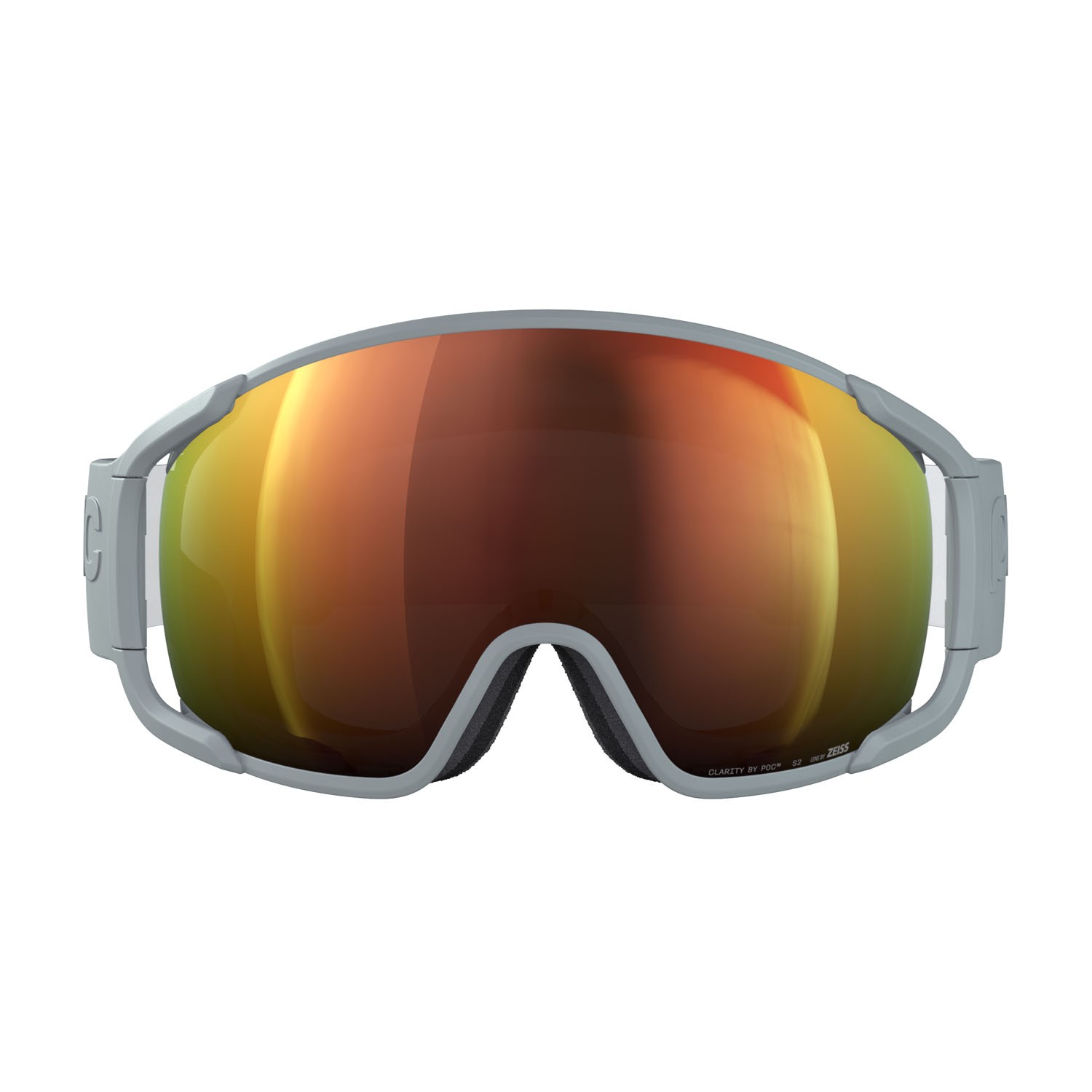 Ski and snowboard goggles Poc Zonula 40890 9637 color granite grey/partly sunny orange 