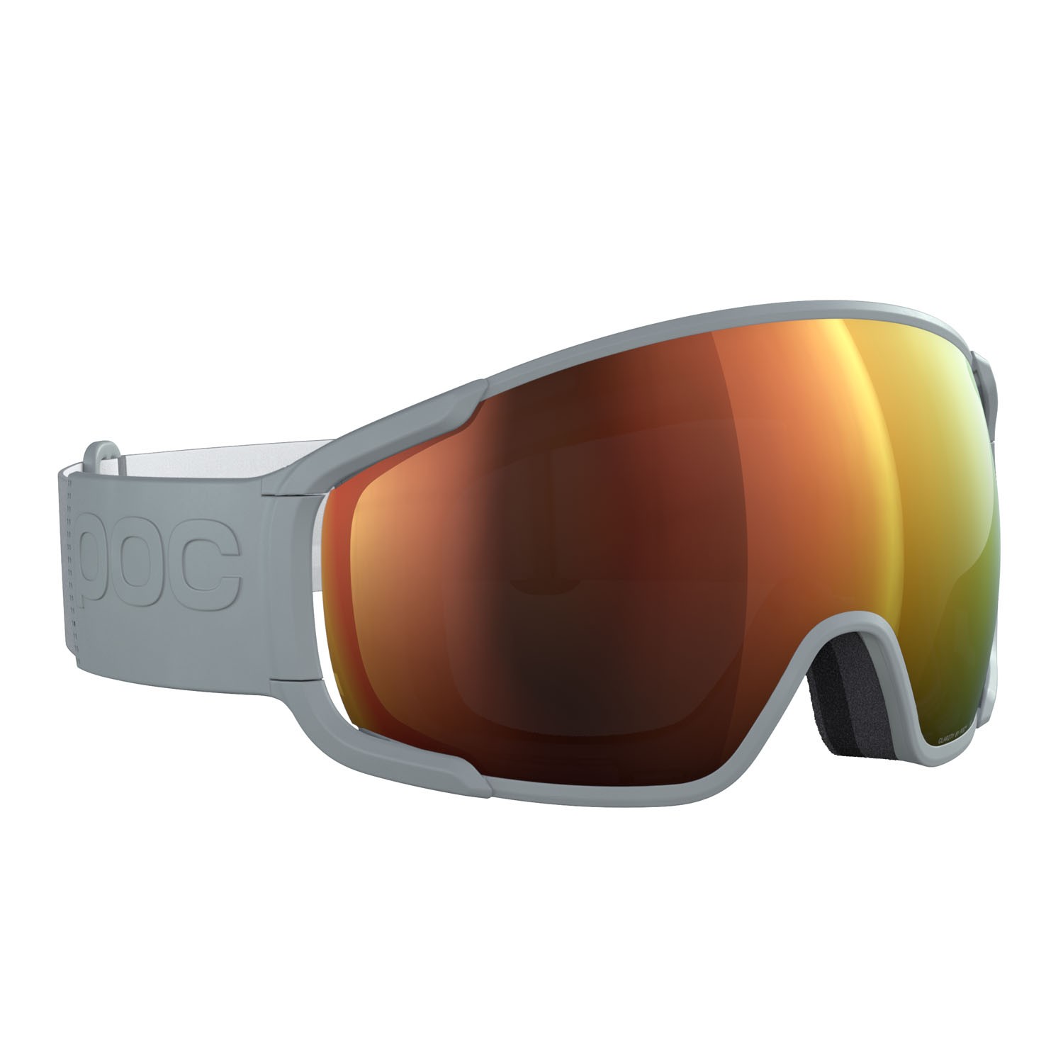 Ski and snowboard goggles Poc Zonula 40890 9637 color granite grey/partly sunny orange 