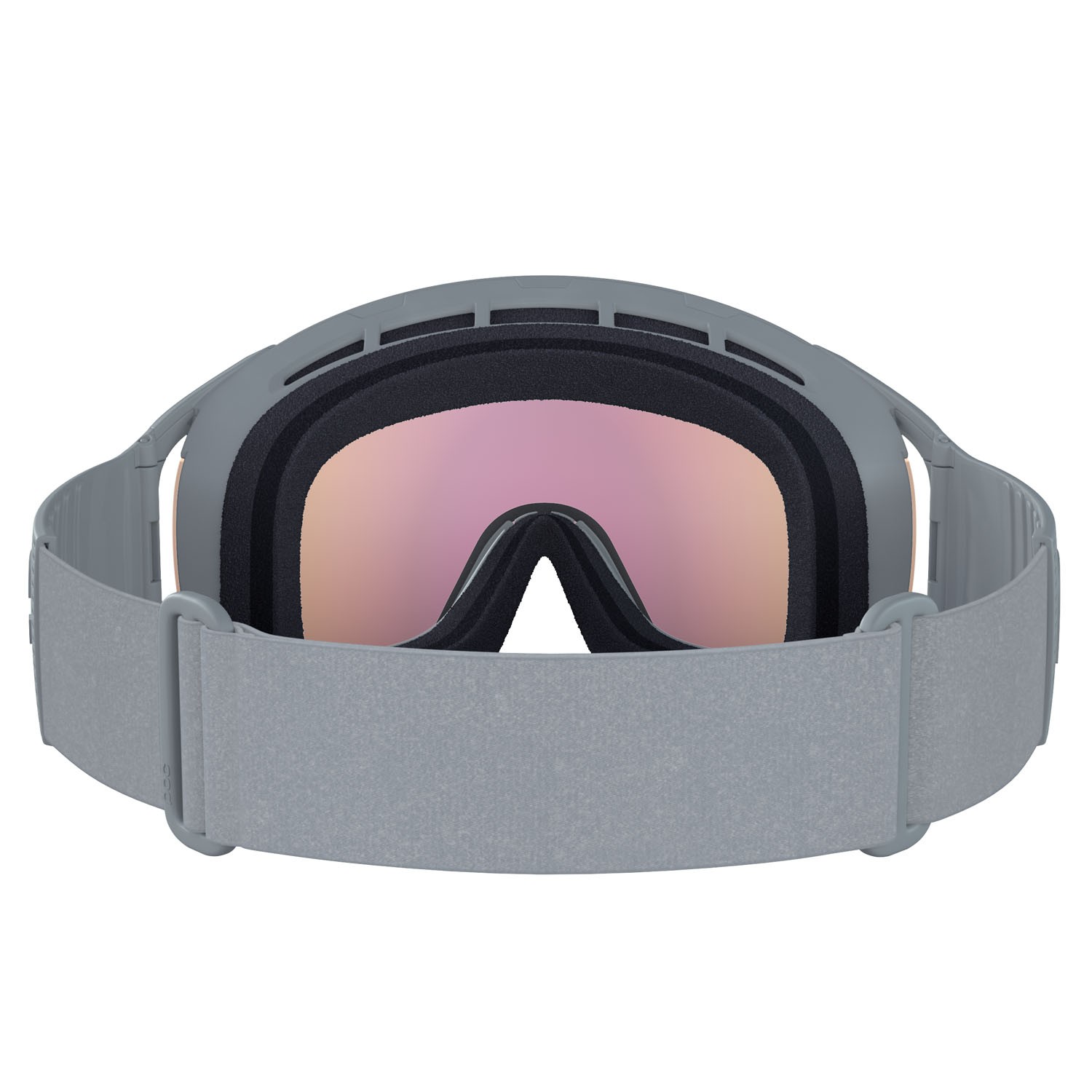 Ski and snowboard goggles Poc Zonula 40890 9637 color granite grey/partly sunny orange 