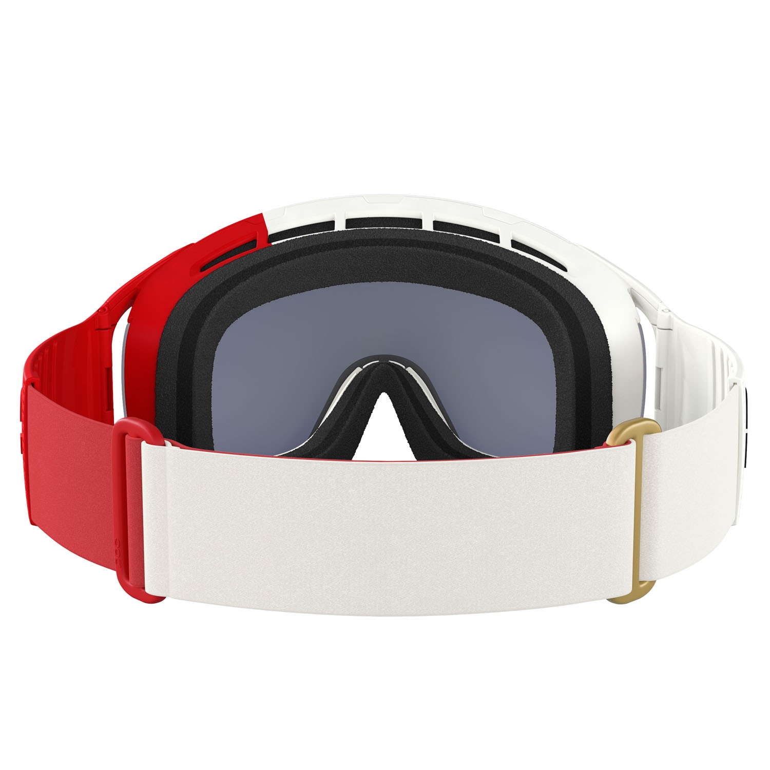 Ski and snowboard goggles Poc Zonula 40890 9644 color rouge/blanc/partly sunny ivory 
