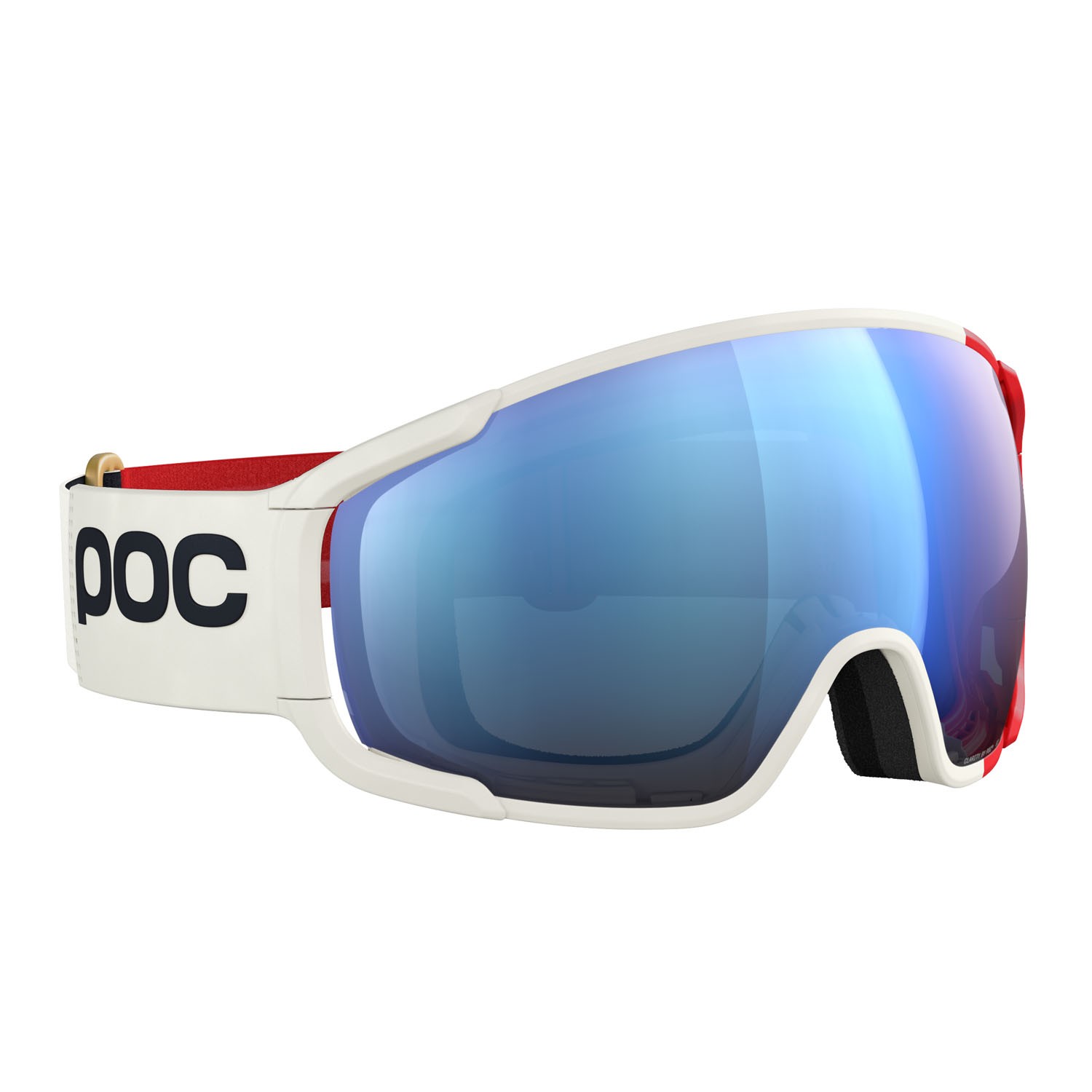 Ski and snowboard goggles Poc Zonula 40890 9645 color rouge/blanc/partly sunny blue 