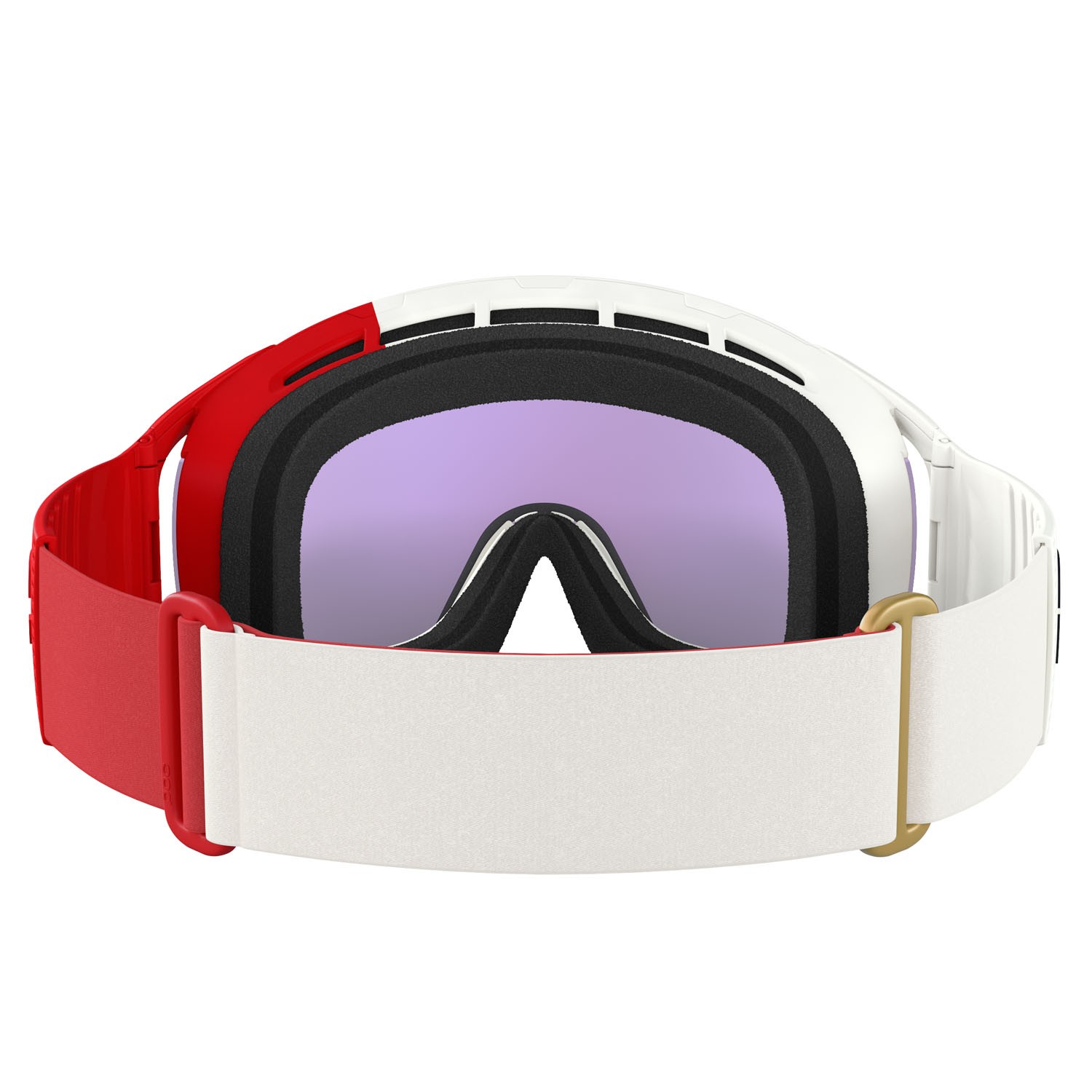 Ski and snowboard goggles Poc Zonula 40890 9645 color rouge/blanc/partly sunny blue 