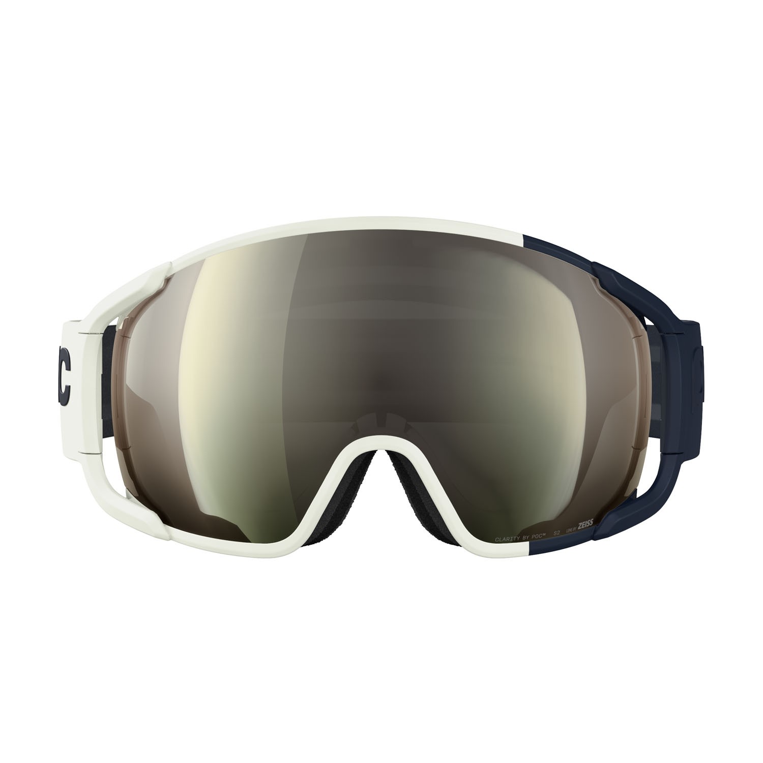 Ski and snowboard goggles Poc Zonula 40890 9646 color bleu/blanc/partly sunny ivory 