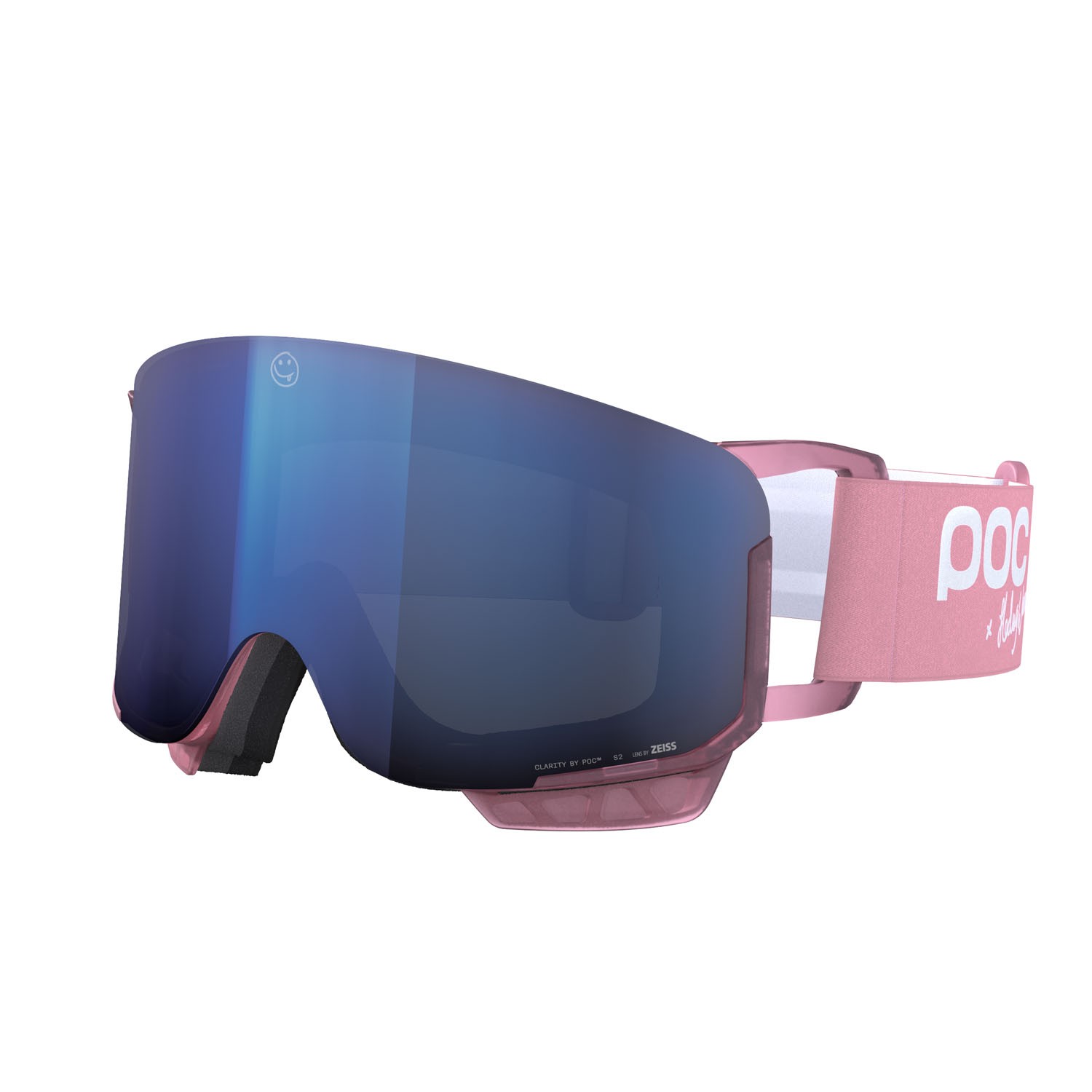 Skibrillen und Snowboard masken Poc Nexal Mid Hedvig Wessel Ed. 40902 9634 farbe piggtind pink/partly sunny azure 