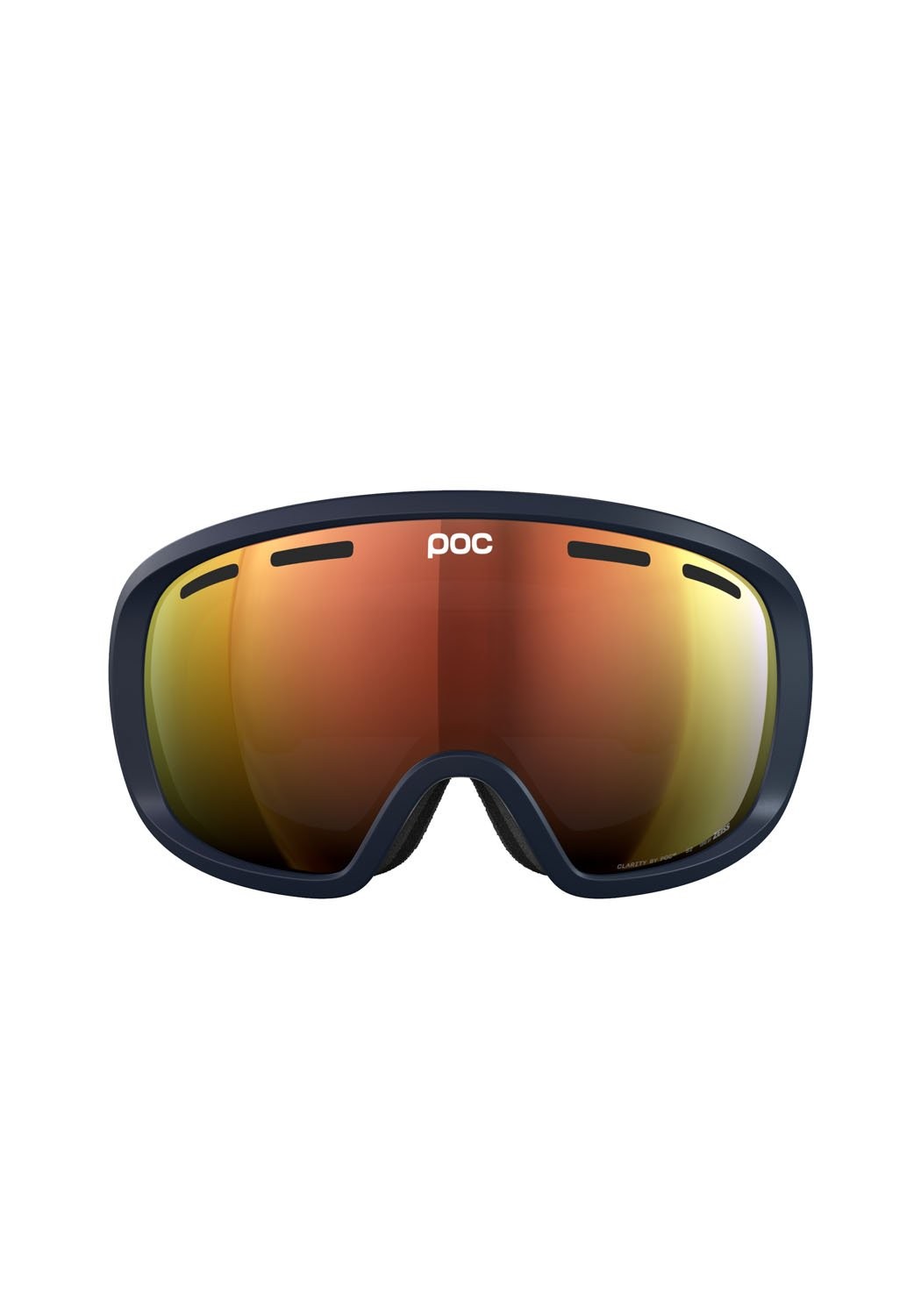 Skibrillen und Snowboard masken Poc Fovea WF 40841 9618 farbe apatite navy/partly sunny orange 