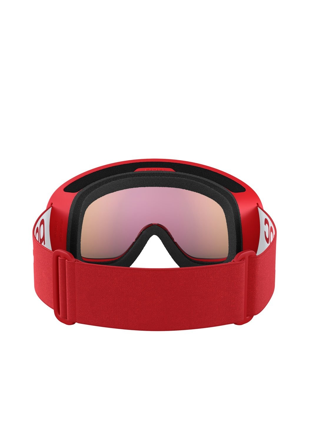 Ski and snowboard goggles Poc Fovea Mid WF 40843 9620 color prismane red/partly sunny orange 