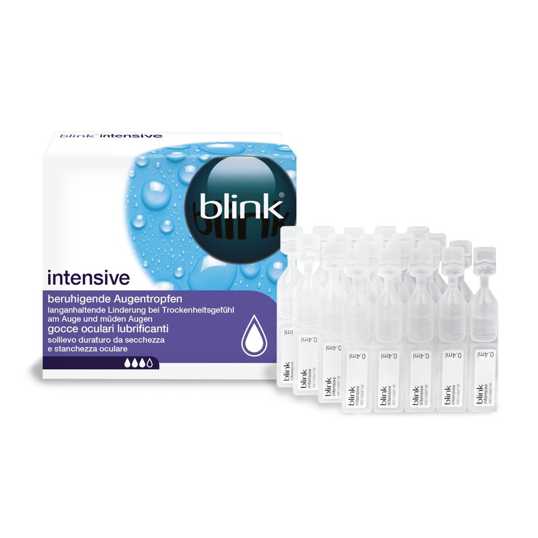  Gocce oculari lubrificanti BLINK Intensive Monodose 20 X 0.4 ml 