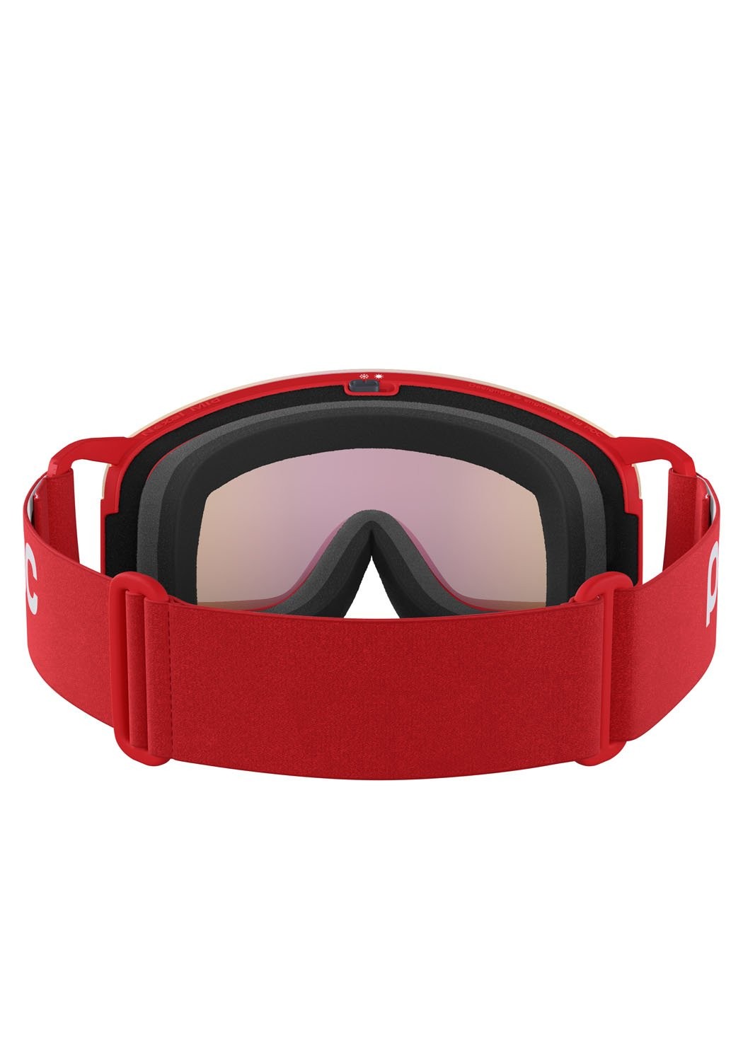 Ski and snowboard goggles Poc Nexal Mid WF 40853 9620 color prismane red/partly sunny orange 