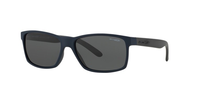 Sonnenbrillen Arnette Slickster AN 4185 (218887) farbe fuzzy navy form rechteckig gläser gray