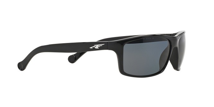 Sonnenbrillen Arnette Boiler AN 4207 (41/81) farbe black form rechteckig gläser polar grey