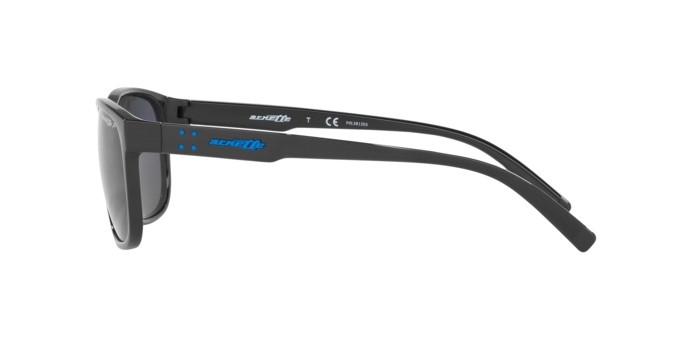 Sonnenbrillen Arnette Urca AN 4257 (41/81) farbe black form rechteckig gläser polar grey