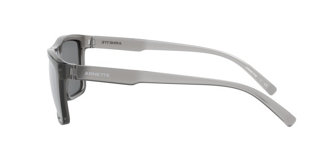 Sonnenbrillen Arnette AN 4262 (2590Z6) farbe transparent grey form quadratisch gläser light grey mirror silver 80