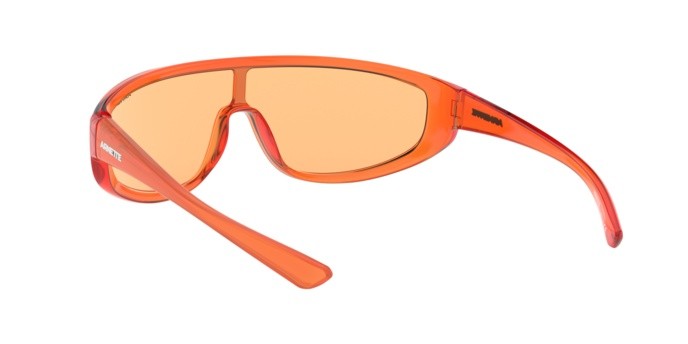 Sonnenbrillen Arnette AN 4264 (265474) farbe transparent orange form unregelmäßig gläser dark orange