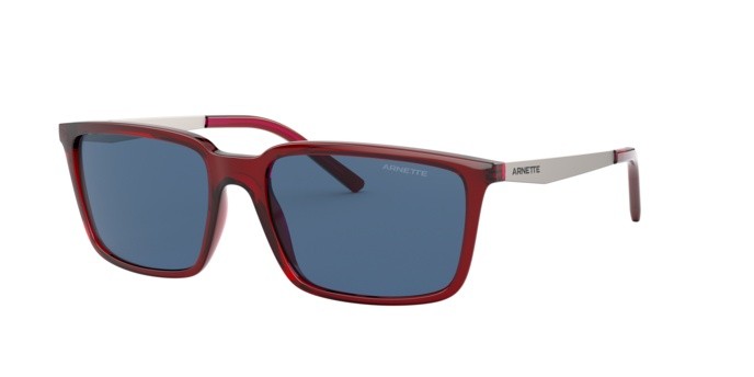 Sonnenbrillen Arnette Calipso AN 4270 (266255) farbe bordeaux form rechteckig gläser dark blue av