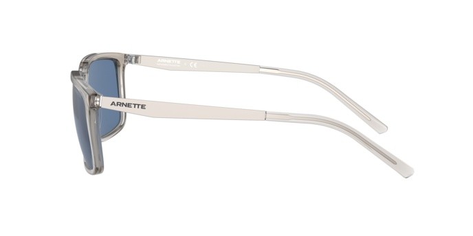 Sonnenbrillen Arnette Calipso AN 4270 (266680) farbe transparent beige form rechteckig gläser dark blue