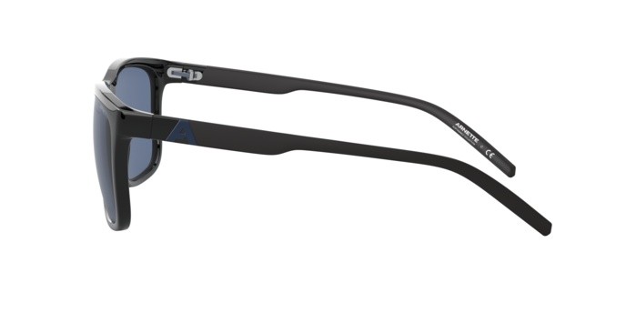 Sonnenbrillen Arnette Adios baby! AN 4272 (271180) farbe opal blue form quadratisch gläser dark blue