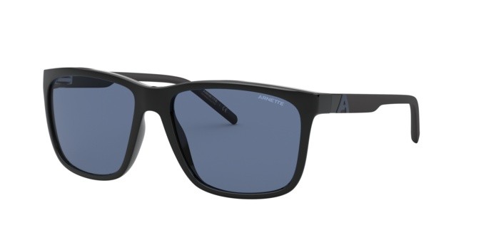 Sonnenbrillen Arnette Adios baby! AN 4272 (271180) farbe opal blue form quadratisch gläser dark blue