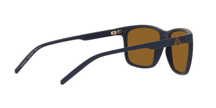 Sonnenbrillen Arnette Adios Baby! AN 4272 (275983) farbe matte navy blue form quadratisch gläser polar dark brown