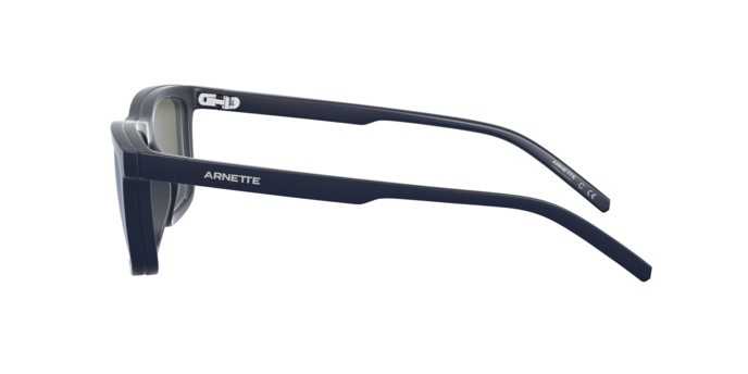 Sonnenbrillen Arnette Hypno AN 4274 (26741W) farbe matte blue form quadratisch gläser clear