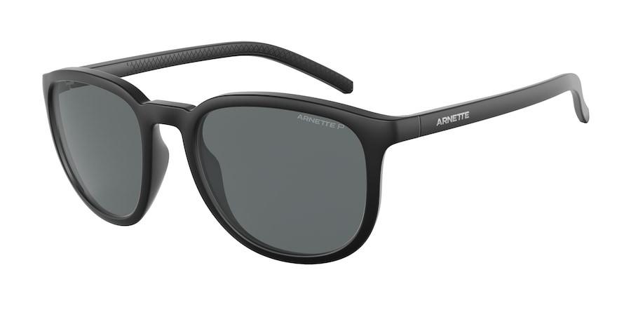 Sonnenbrillen Arnette Pykkewin AN 4277 (01/81) farbe matte black form oval gläser polar grey