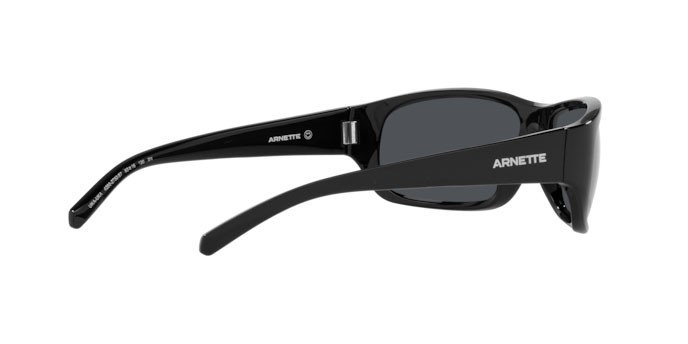Sonnenbrillen Arnette Uka-uka AN 4290 (275387) farbe black form rechteckig gläser dark grey