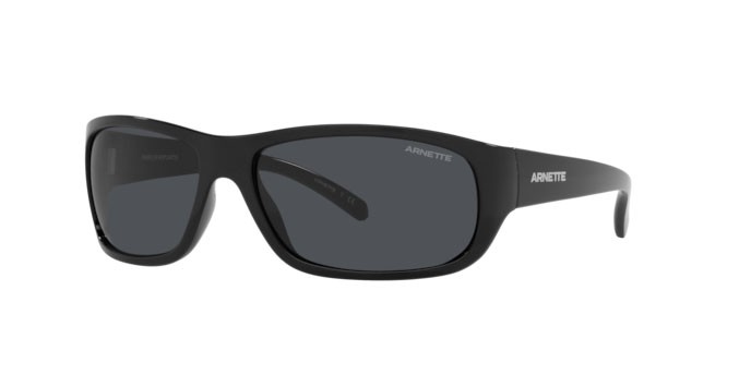 Sonnenbrillen Arnette Uka-uka AN 4290 (275387) farbe black form rechteckig gläser dark grey