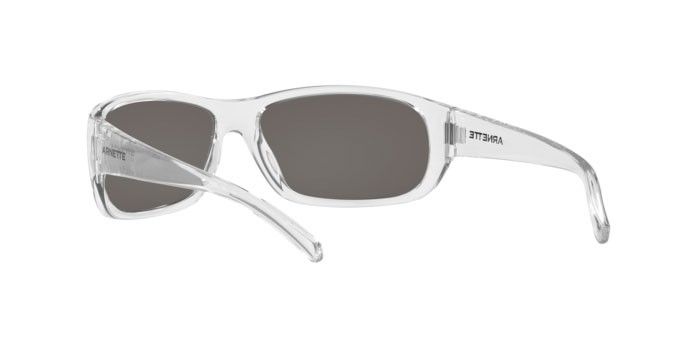 Sonnenbrillen Arnette Uka-uka AN 4290 (27556G) farbe crystal form rechteckig gläser grey mirror silver 80