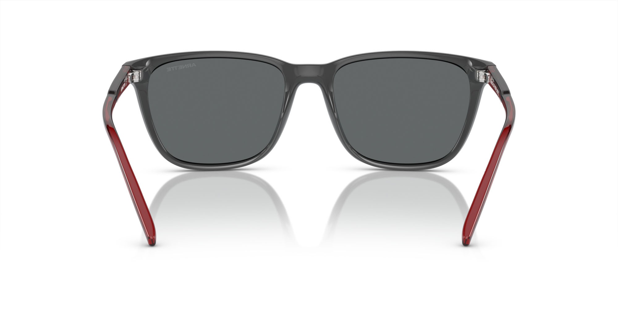 Occhiali da sole Arnette Cortex AN 4291 (28416G) colore grigio scuro forma quadrato lenti grigio chiaro specchiato nero