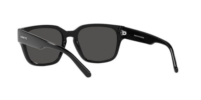 Sonnenbrillen Arnette Type Z AN 4294 (121487) farbe nero form quadratisch gläser grigio scuro