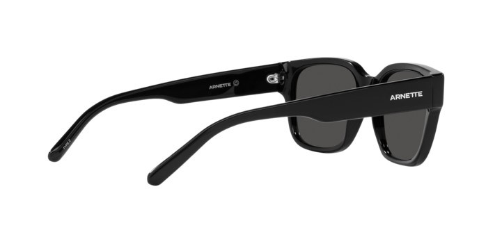 Sonnenbrillen Arnette Type Z AN 4294 (121487) farbe nero form quadratisch gläser grigio scuro