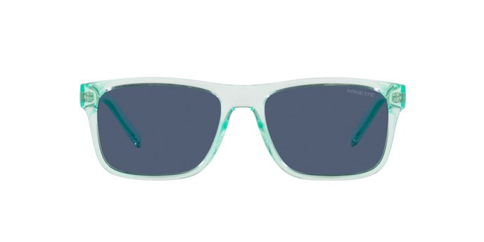 Sonnenbrillen Arnette Bandra AN 4298 (279680) farbe transparent icy form rechteckig gläser dark blue
